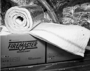 Refractory blanket (mat) FIREMASTER 607 BLANKET ALU 40